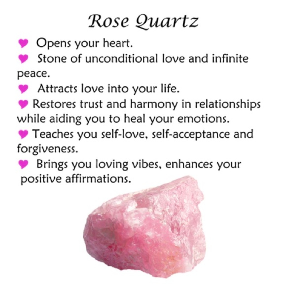 Natural rose quartz healing bracelet - Picture 5 of 5